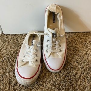 White slip-on Converse